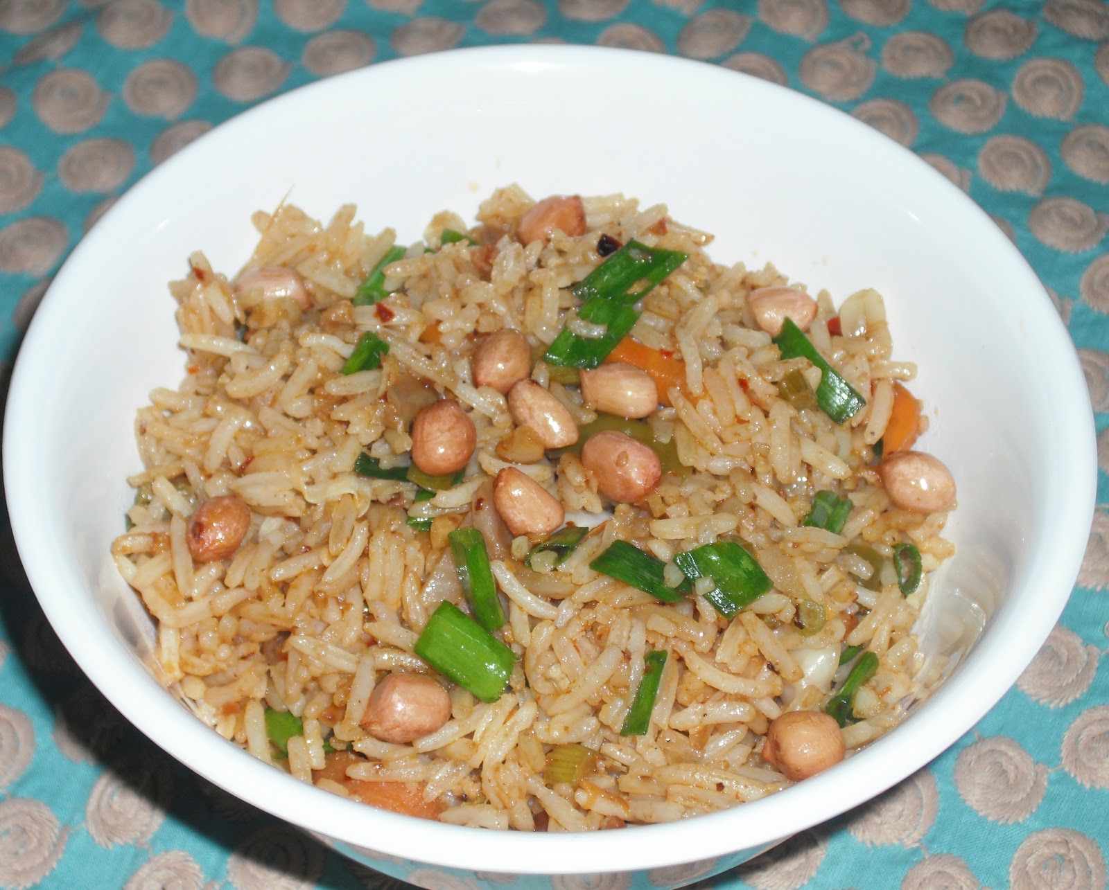 ROSHAN's CUCINA Chilly Fried Rice with Peanuts & Veggies
