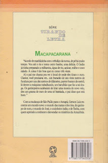 Macapacarana | Giselda Laporta Nicolelis | Editora: Atual | Coleção: Tirando de Letra | 1988 - 2001 | Contracapa |
