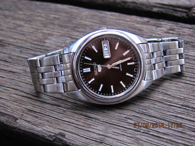 jam & watch: Seiko 5 7S26-0430 Coffee Brown Dial (Sold)