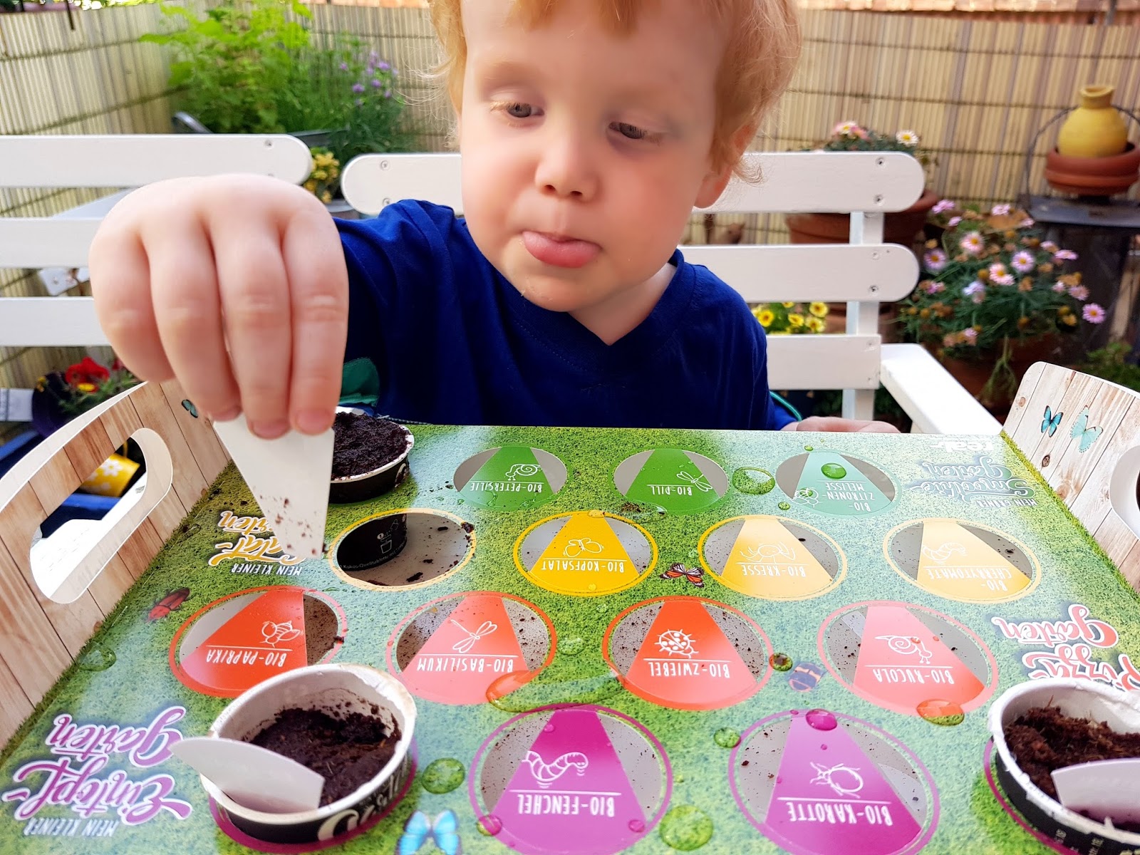 ♥ Der erste eigene kleine BioGarten ) ♥ eine tolle Familienaktion