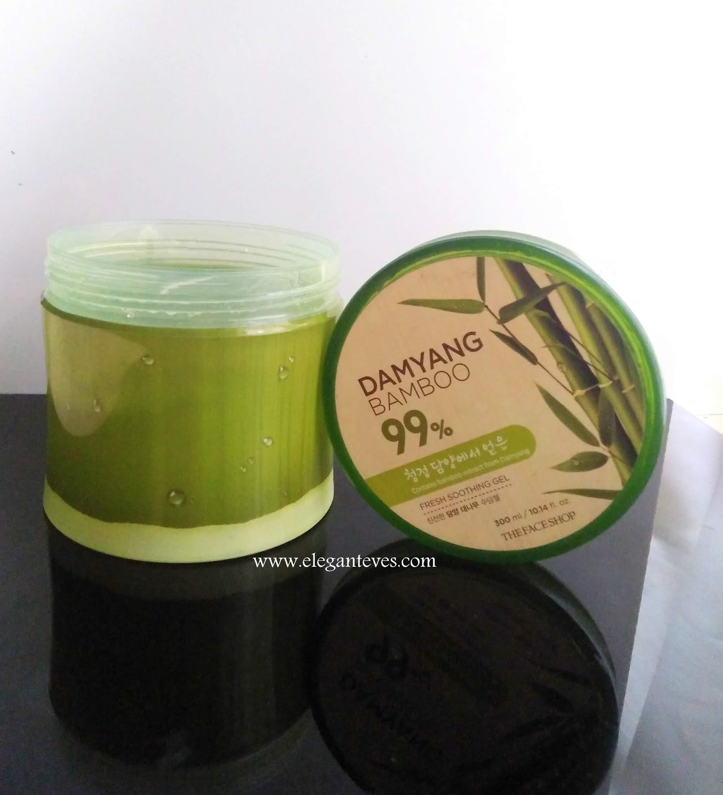The Face Shop Damyang Bamboo Fresh Soothing Gel Review Elegant Eves