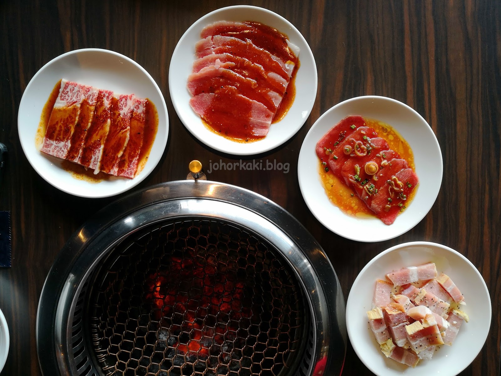 Japanese BBQ in Johor JB. Tanba Yakiniku 炭馬日式烧肉 Tony Johor Kaki