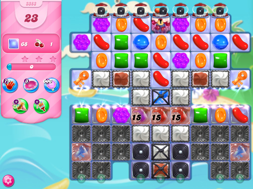 Candy Crush Saga level 3383 Candy Crush Saga level 3383