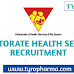 Job Openings for Pharmacists in Directorate of Health Services - 55 posts