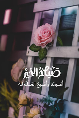 صباح الخير والنعيم اصبحنا واصباح الملك لله