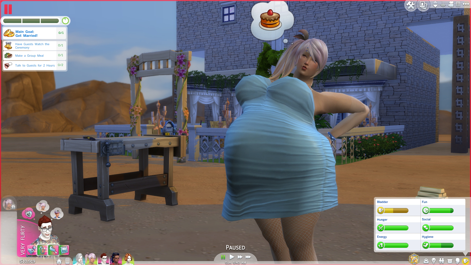 sims 4 bigger pregnant belly mod