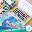 RẺ NHẤT- Màu Nước dạng Nén SUPERIOR 12/18/24/30/36/48 (kèm cọ nước) . Màu của hạnh phúc và những niềm vui