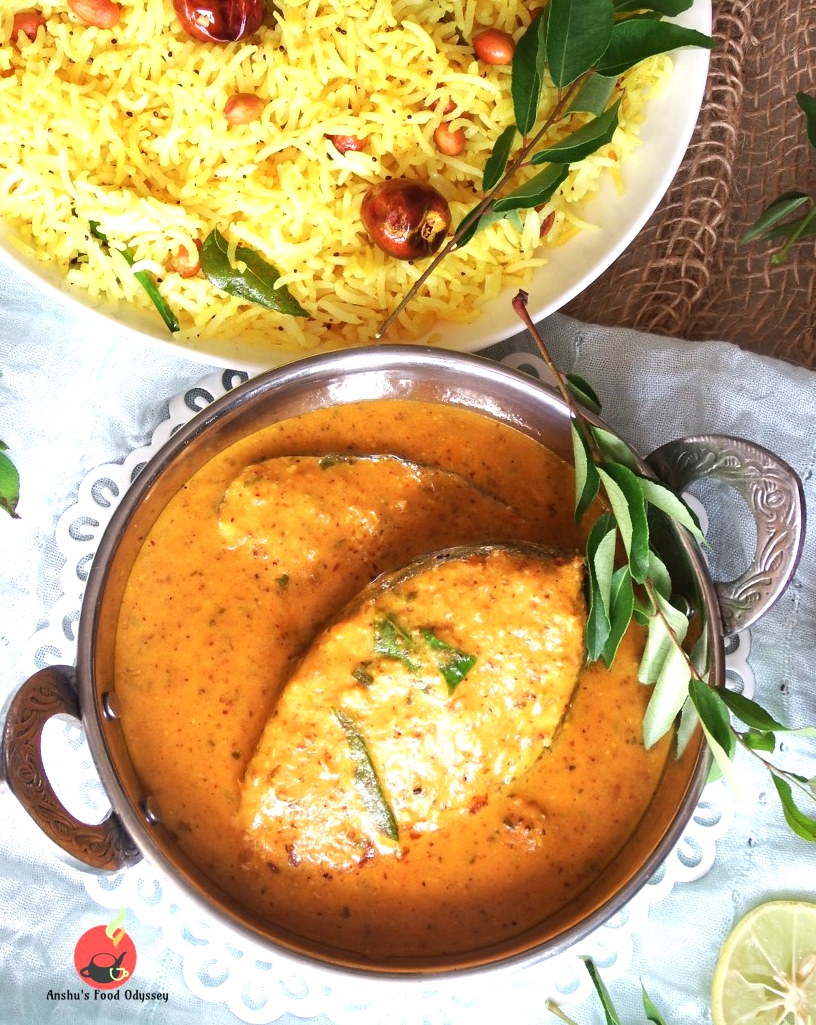 Kerala Style Fish Curry with Coconut Milk
