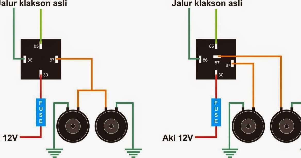 Pasang Relay Untuk lampu dan Klakson Tambahan | Cerita Tentang Kehidupan