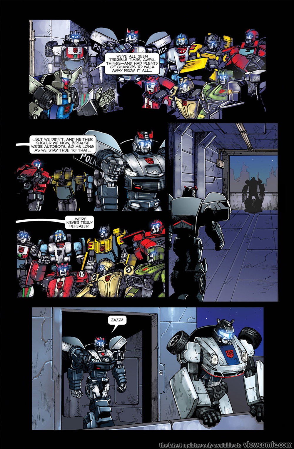 Transformers Spotlight Jazz (2009) Read All Comics Online For Free