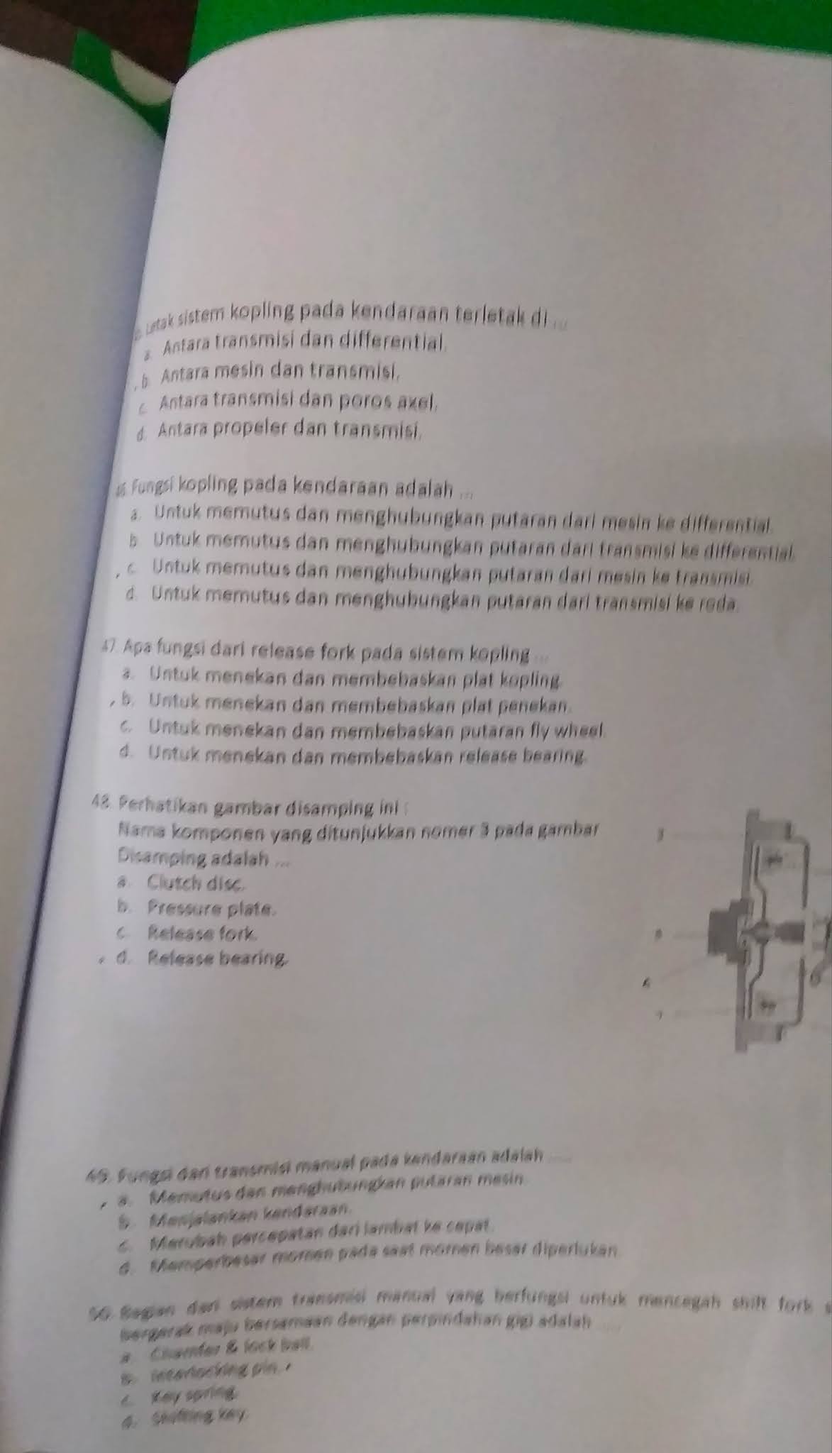 Contoh Soal Uji Kompetensi Bnsp Mathlaul Khairiyah