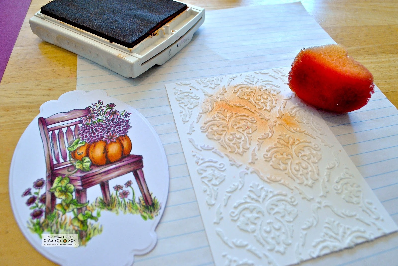 Power Poppy The Blog 5 Fun Techniques for Embossing Paste