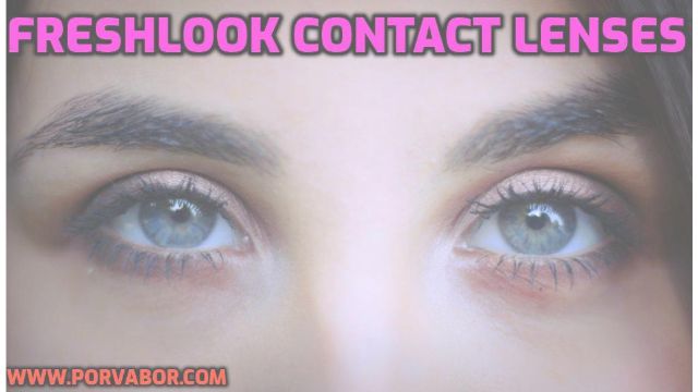 Freshlook contact lenses
