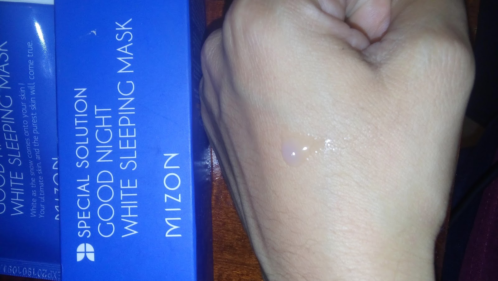 Poète MIZON Good Night White Sleeping Mask