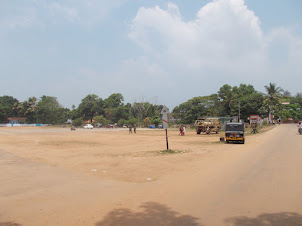 Ground for Vehicle driving tests near Alappuzha beach.