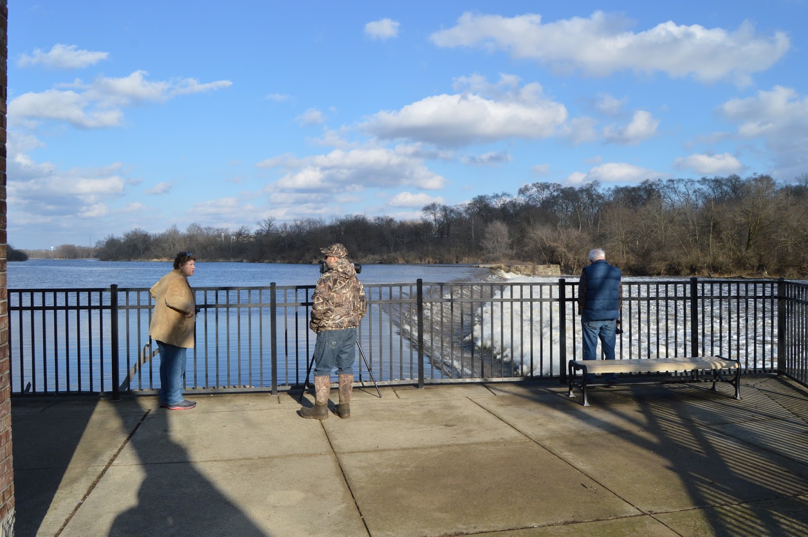 Industrial History Carpentersville Dam on Fox River