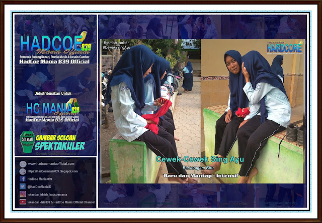Gambar Soloan Spektakuler Terbaik - Gambar Siswa-siswi SMA Negeri 1 Ngrambe Cover Biru - 6.2