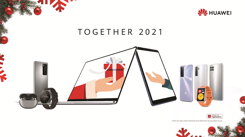 Huawei Together 2021 Christmas Promo