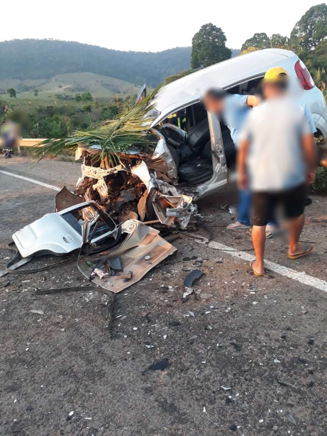 Colisão entre dois carros deixa uma pessoa morta em Parauapebas.