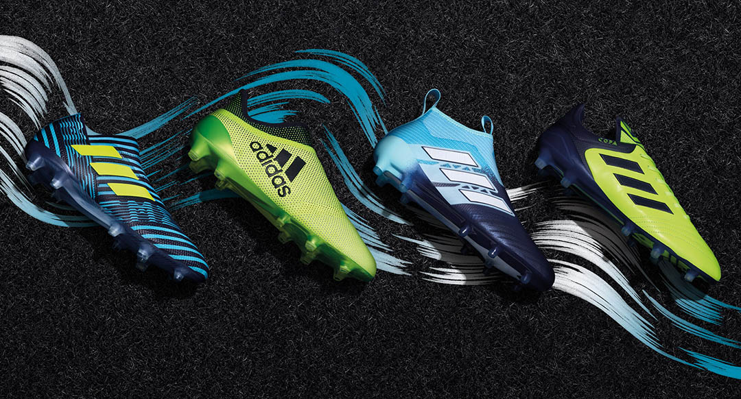 Adidas Ace, Copa, Nemeziz, Nemeziz Messi And X 2017-18 Ocean Storm Boots Pack Released - Footy Headlines