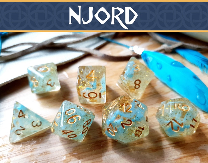 Tabletop Fix Lindorm Dice Norse Mythology Dice Kickstarter