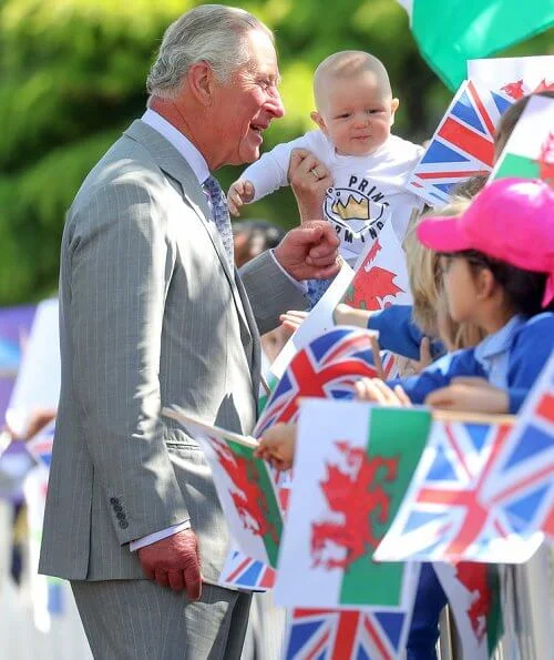 Prince Charles and Duchess Camilla attend the celebration of the 50th anniversary of Swansea’s City status