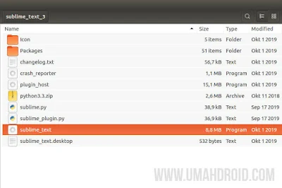 Install Sublime Text Free Version di Linux