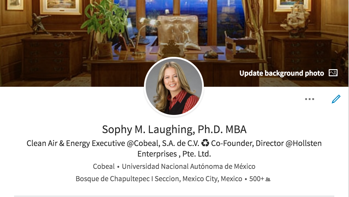 Trying to Reach Sophy M. Laughing, Ph.D., MBA?