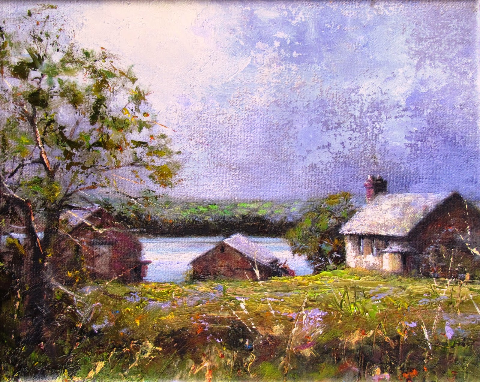 MAUREEN VEZINA OIL PAINTER Isle of Doagh, Donegal