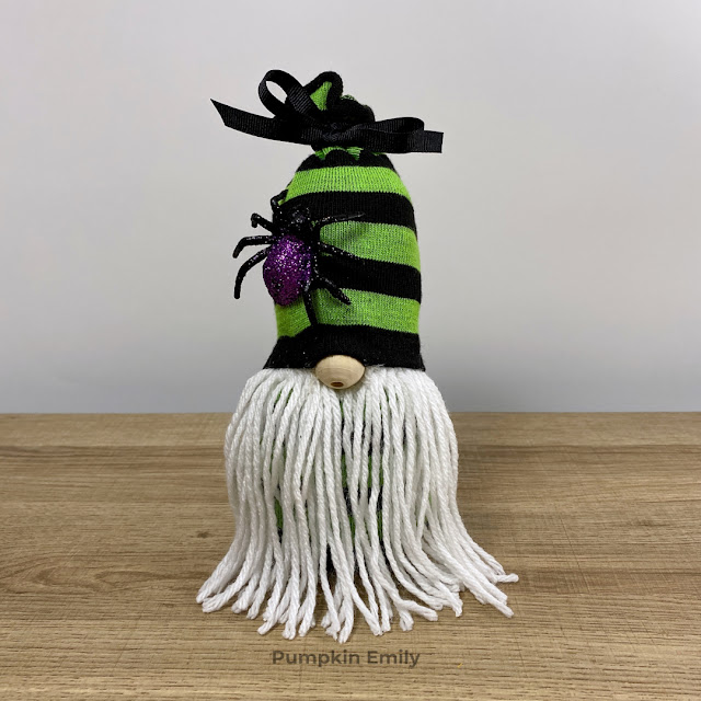 Halloween DIY No Sew Sock Gnome