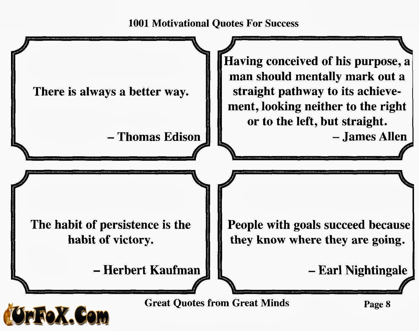 Search Then Read: 1001 Motivational Quotes For Your Success | Book
