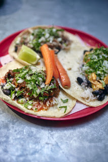 Taco combo at TACOS CALA in San Francisco