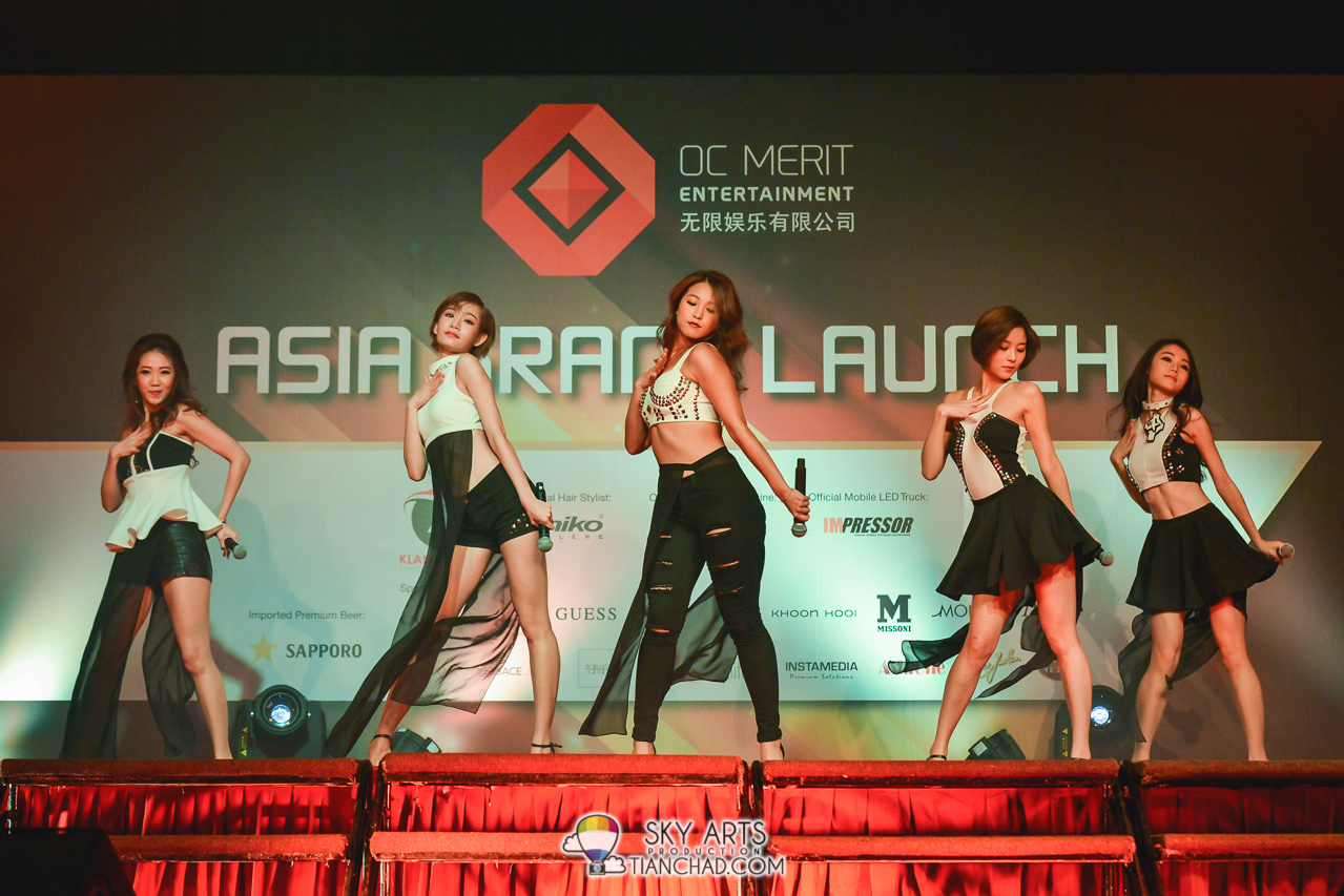 Super Girls 超女時代 (Hong Kong) @ OC Merit Entertainment 无限娱乐有限公司 Asia Grand Launch