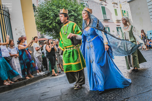 Corteo storico di Sant' Alessandro 2019, Sfilata di Sant' Alessandro 2019, Isola d'Ischia, Foto Ischia, Antiche tradizioni dell' Isola d' Ischia, Ritratto, Castello Aragonese Ischia, Sbandieratori, Mamuthones, 