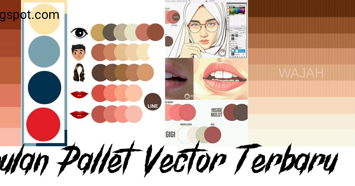 Kumpalan Pallet Vector Lengkap Terbaru HD - Editor Noob