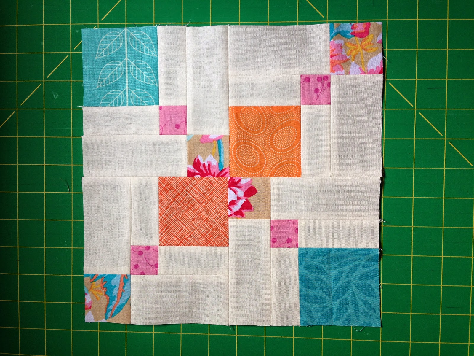 Disappearing Nine Patch Quilt Pattern Black White bonlasopa