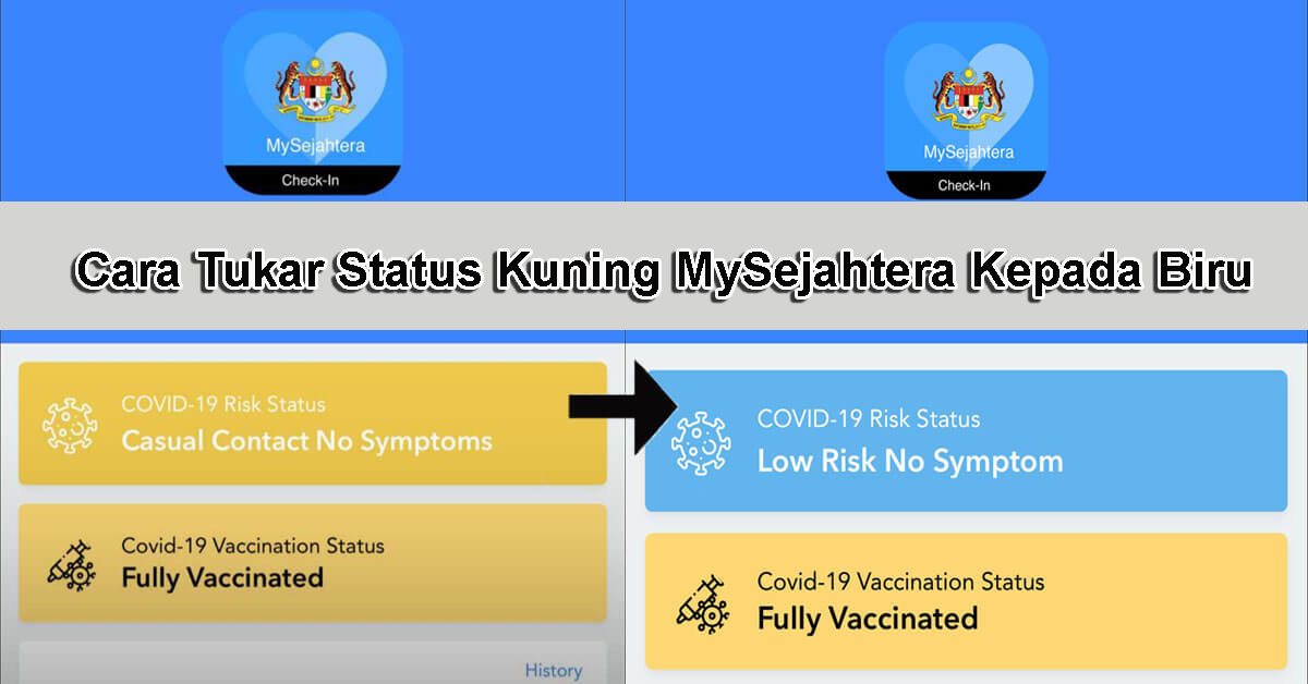 Status MySejahtera Kuning?? anda tidak dibenarkan masuk ke kedai?? Cara
