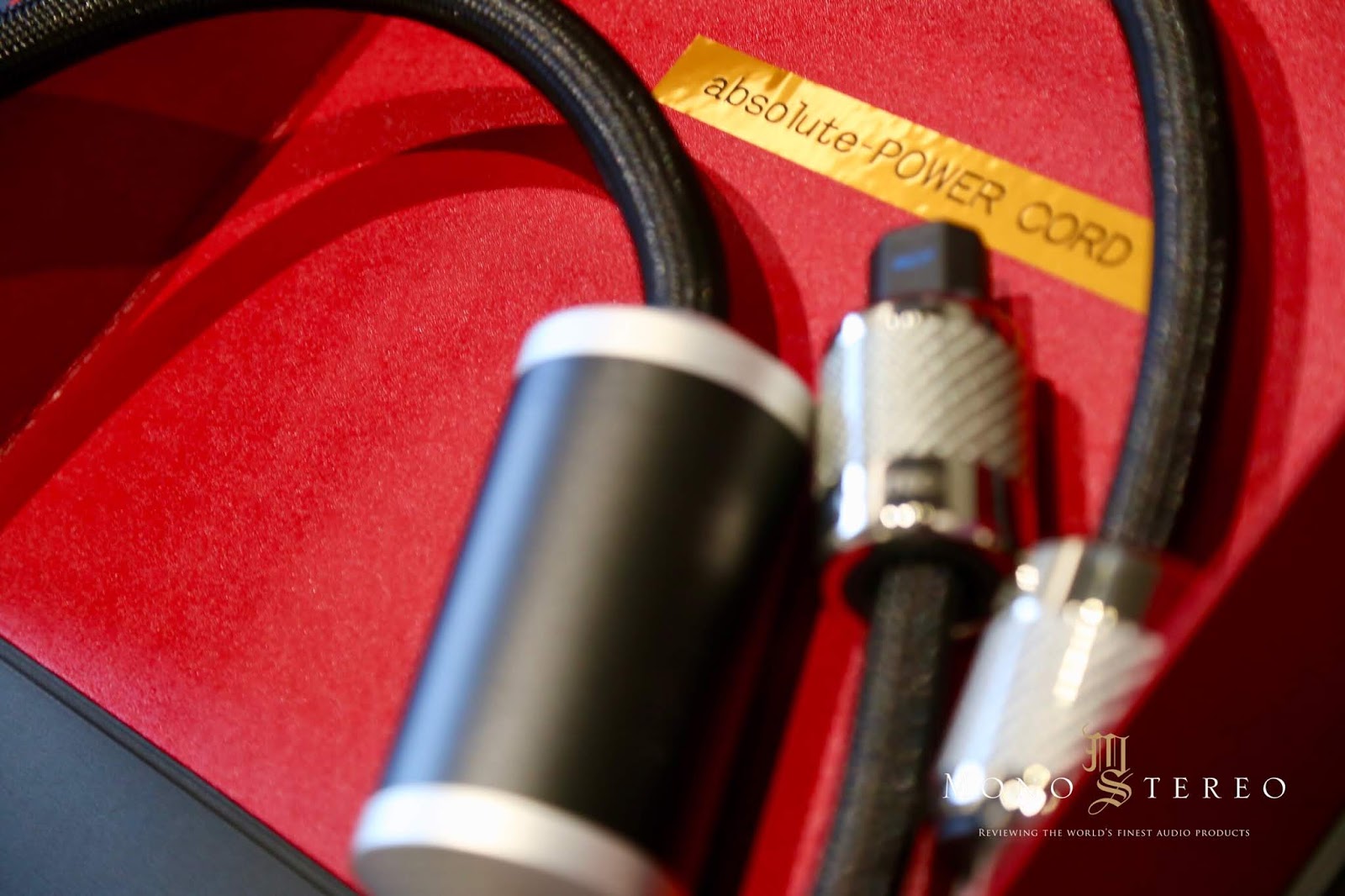 Acoustic Revive Absolute Power Cord review M & S Ultimate HighFidelity