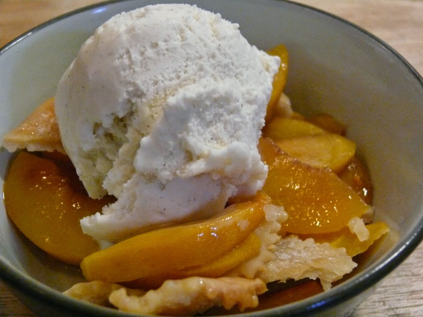Imperfect & Fabulous Four Ingredient Peach Cobbler