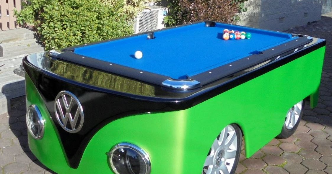 transpress nz VW Transporter pool table