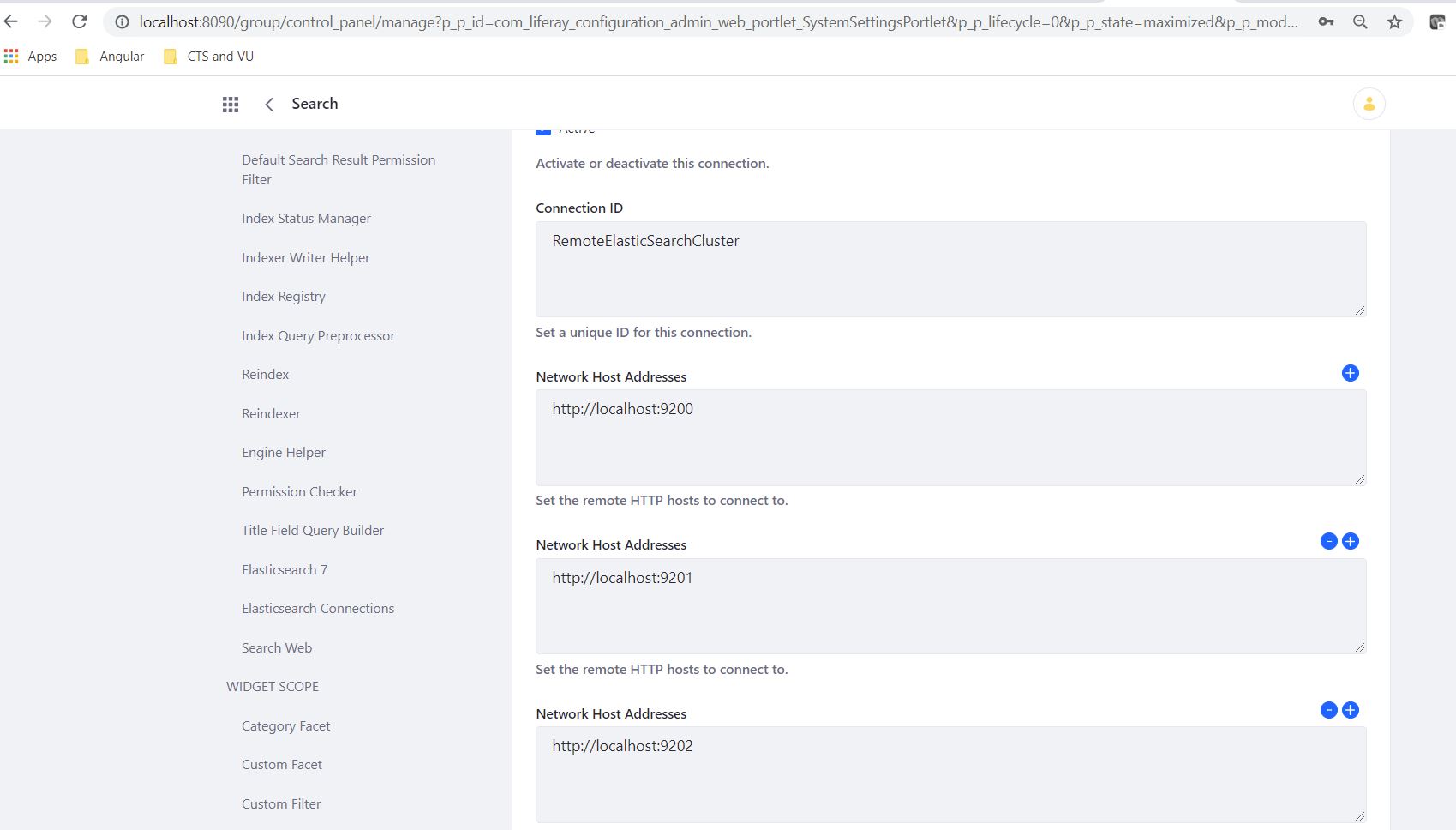 Configure Remote Elasticsearch Cluster in Liferay Cluster Liferay Savvy