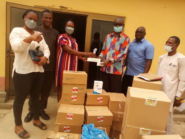 TALENSI MEMBER OF PARLIAMENT, HON  B.T BABA DONATES TO A DISTRICT HEALTH DIRECTORATE