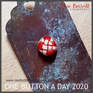 Day 217 : Globe - One Button a Day 2020 by Gina Barrett