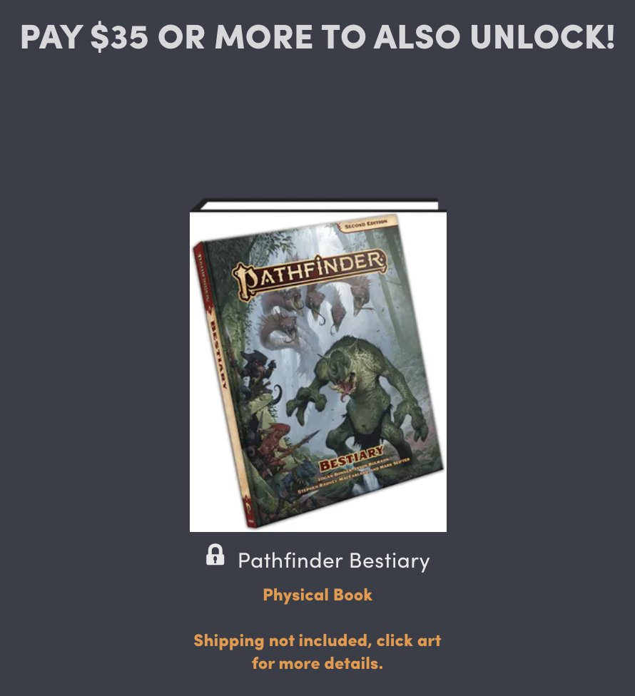 Humble Bundle on X: Bring the glory of Pathfinder 2nd Edition to your  table with this epic bundle from @Paizo! You'll get: 🎲Core Rulebook 🐉Pathfinder  2E Bestiaries 🗺️Modules + adventure paths And