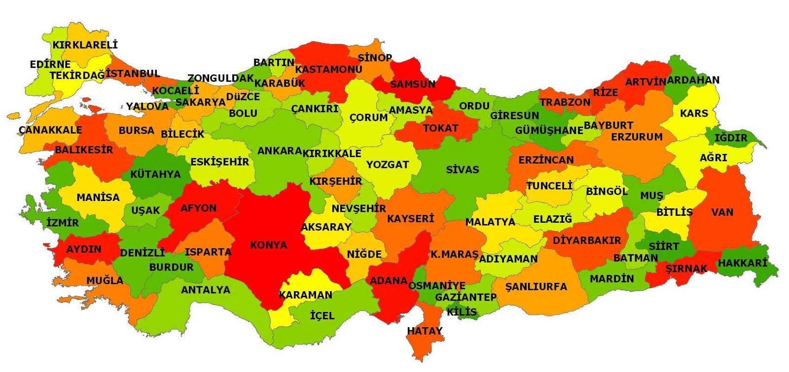 soru cevap igdir istanbul arasi kac km