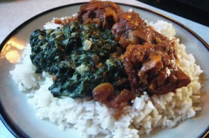 Spinach Bhaji recipe ~ Savor