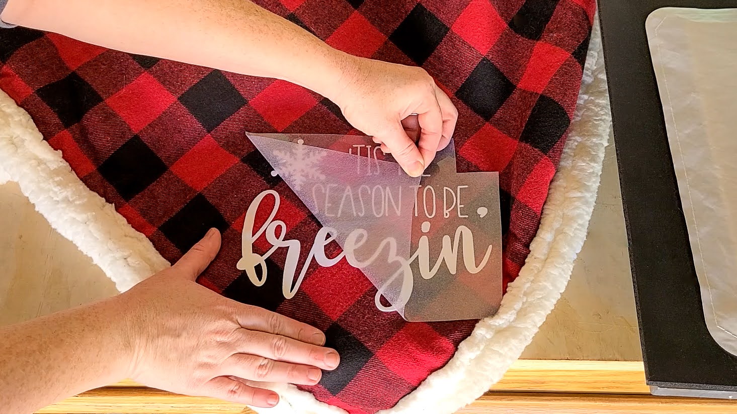 How to Cut Flocked HTV with Silhouette CAMEO 4 Silhouette School