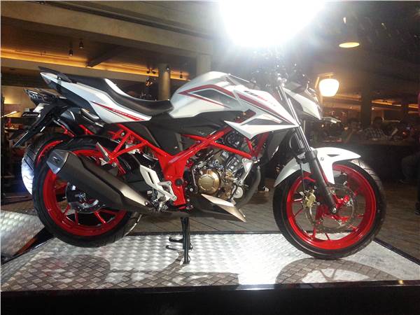 cb 150 r racing red