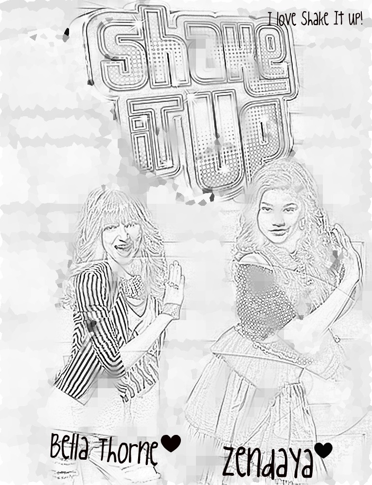 Download Shake It Up! Disney Colouring Pages: Launching some of our ...
