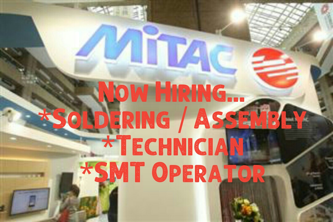 Taiwan Hiring Factory Workers for MITAC PINOY REFRESHER